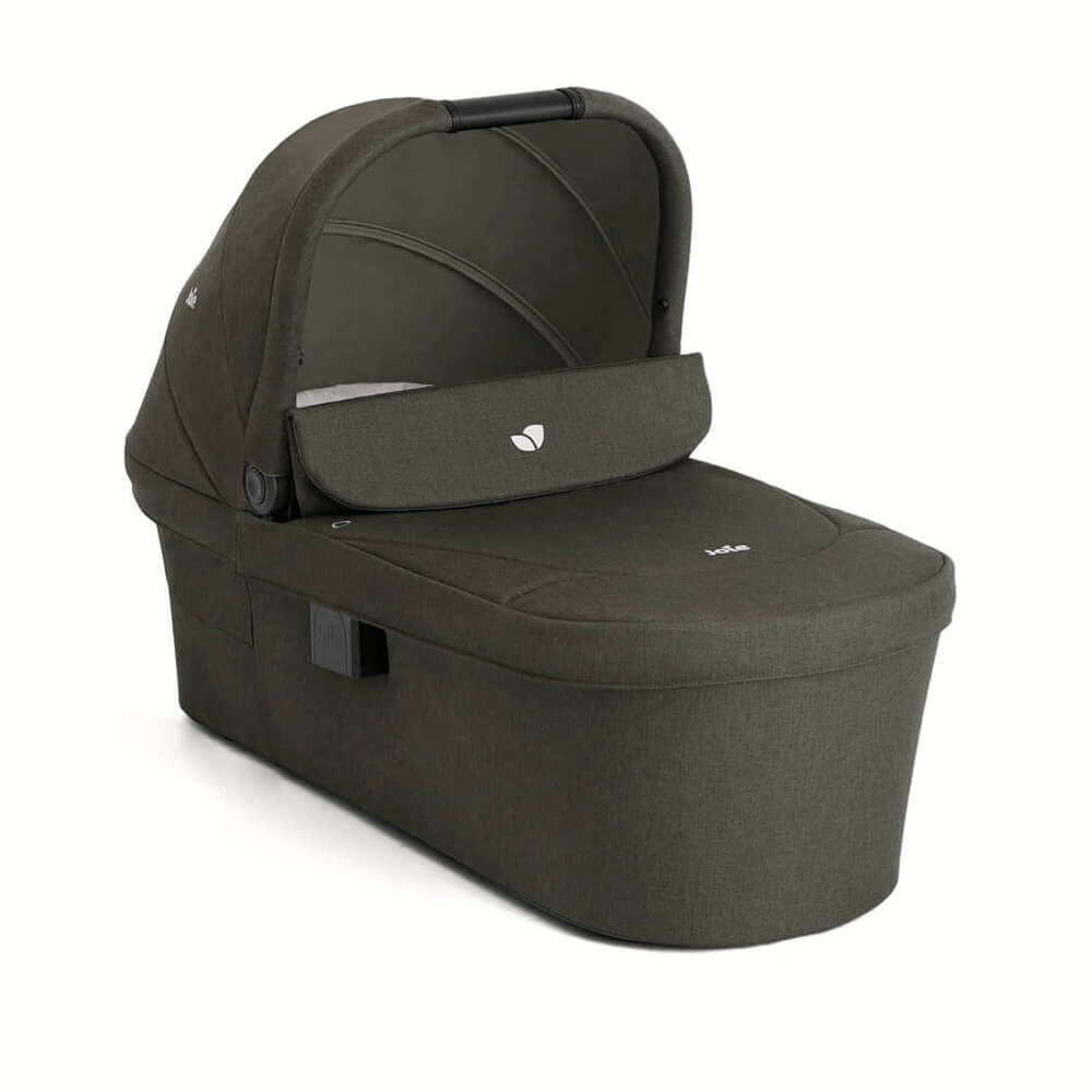 Joie Versatrax On-The-Go Encore 4 Piece Travel System Bundle with Rotating Car Seat, Fern