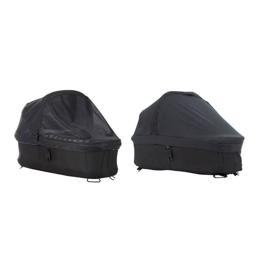 Mountain Buggy Duet carrycot plus Sun Cover Set (Blackout & Mesh Covers)