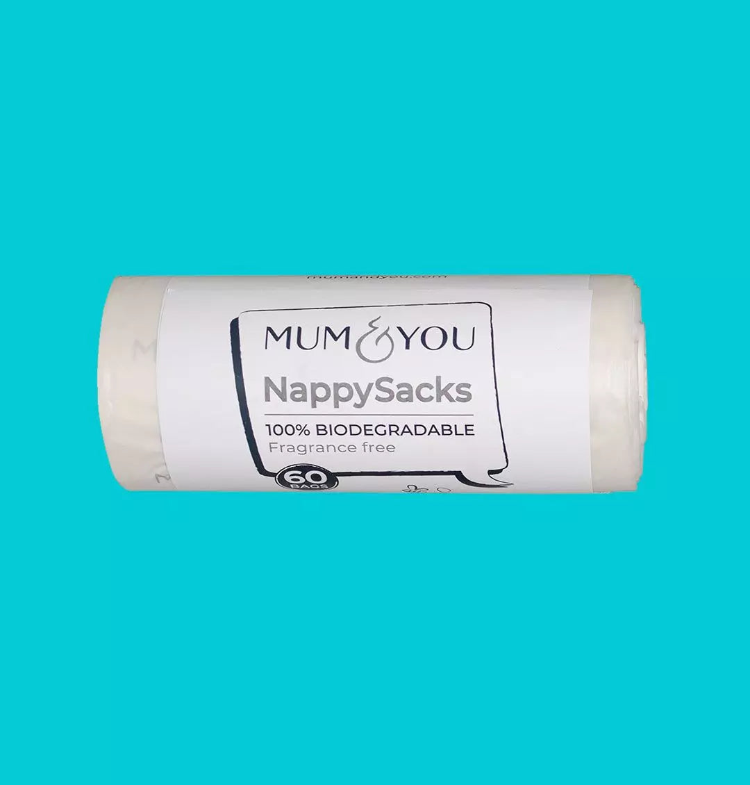 100% Biodegradable Nappy Sacks 4 Pack