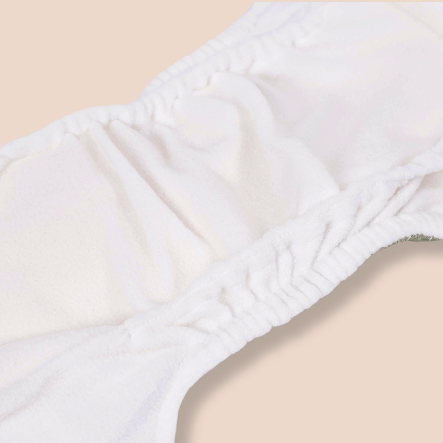 One Size All-In-One Reusable Cloth Nappy - Blush