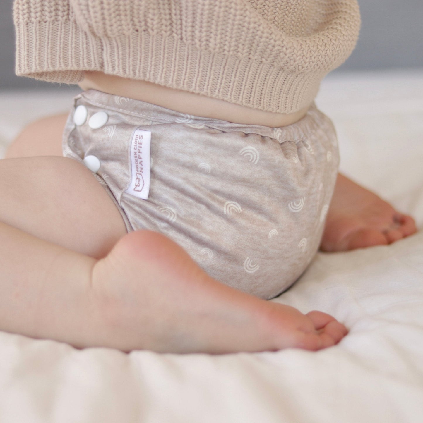One Size Reusable Cloth Nappy Wrap - Celestial