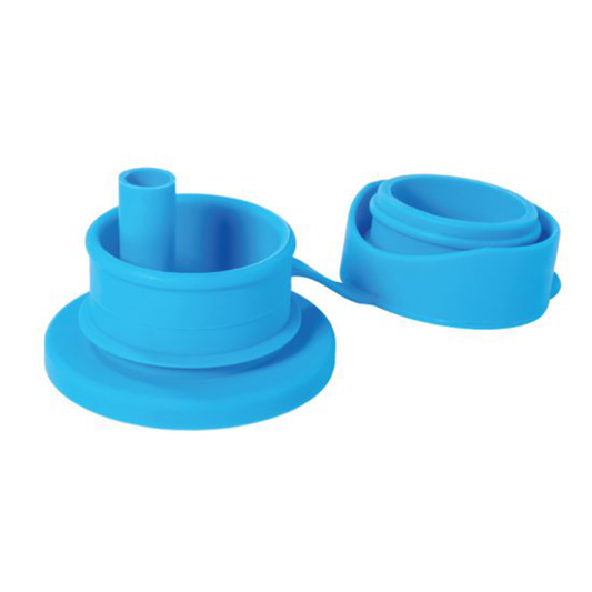Pura Silicone Sports STRAW Top - Aqua