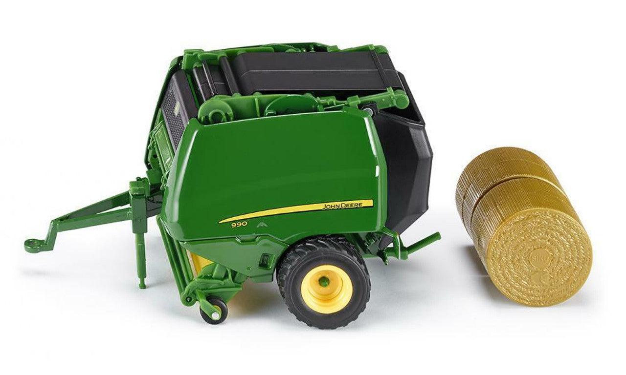 Siku John Deere Tractor with Round Baler