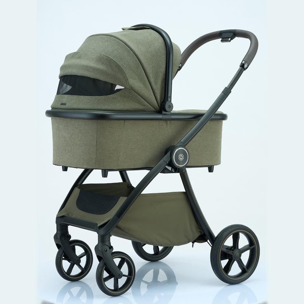 Amana Sereno 2 in 1 Pushchair & Carrycot - Sage Green