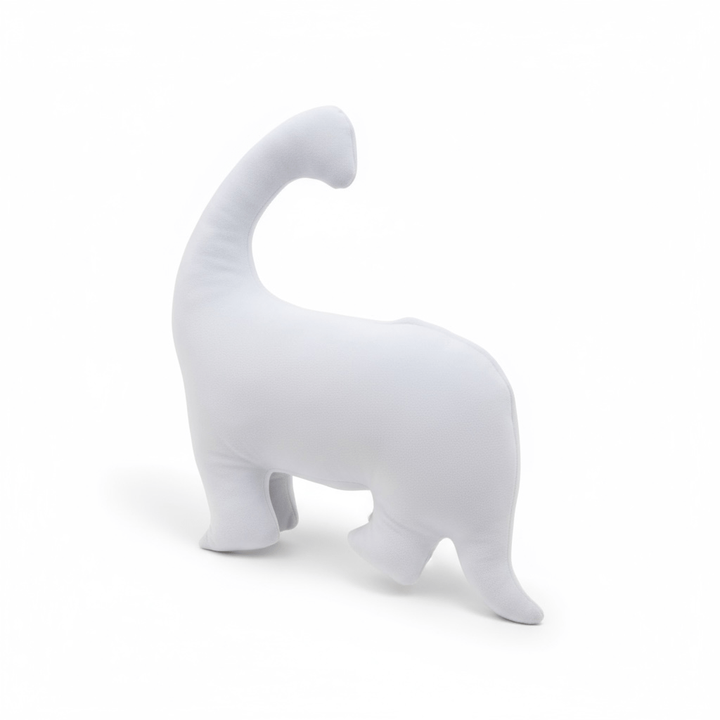 Soft Dinosaur Plush Toy – Blue