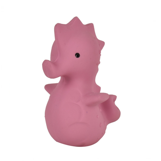 Tikiri Seahorse Natural Rubber Teether, Toy & Rattle