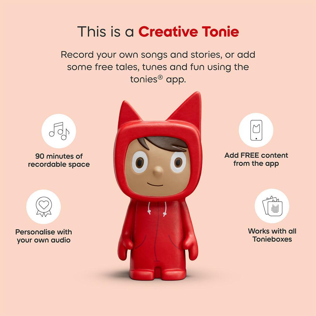 Tonies Toniebox 2 Starter Set with Creative Tonie Rubie - Red