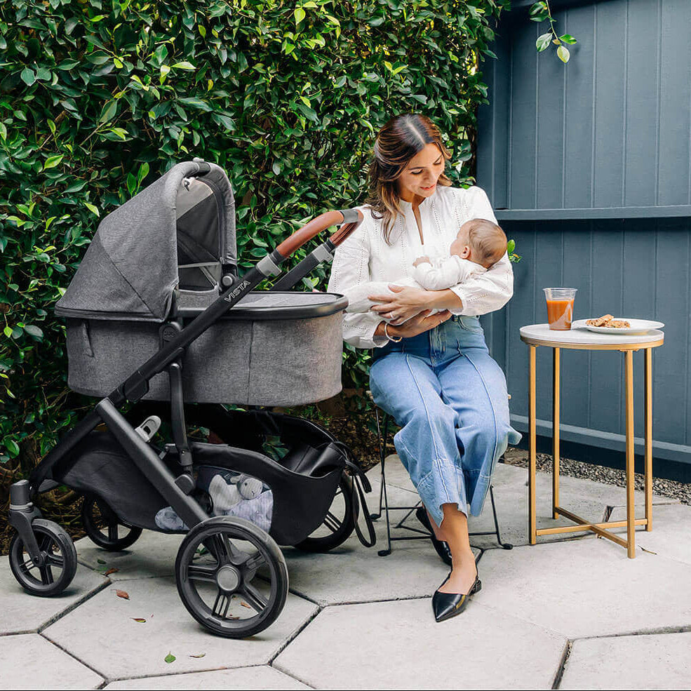 Uppababy Vista V3 Stroller & Carrycot, Greyson