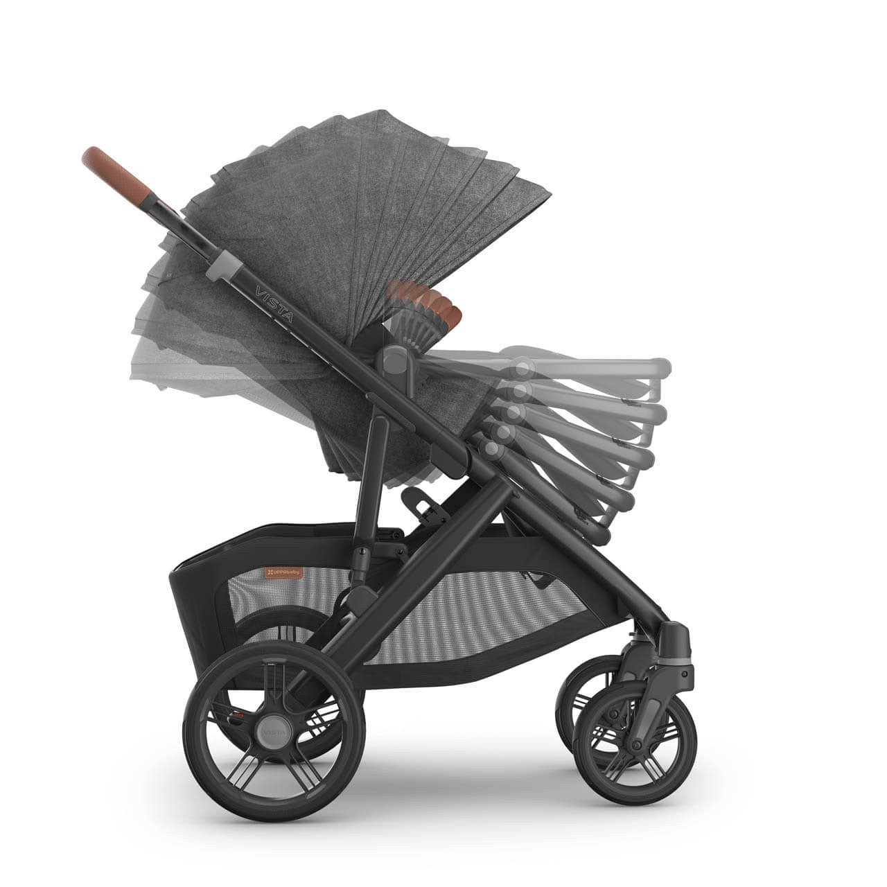 Uppababy Vista V3 Stroller & Carrycot, Greyson