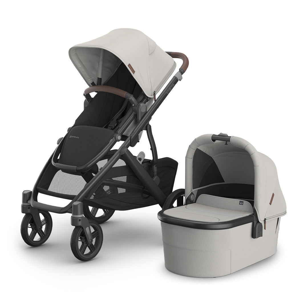 Uppababy Vista V3 Stroller & Carrycot, Savannah