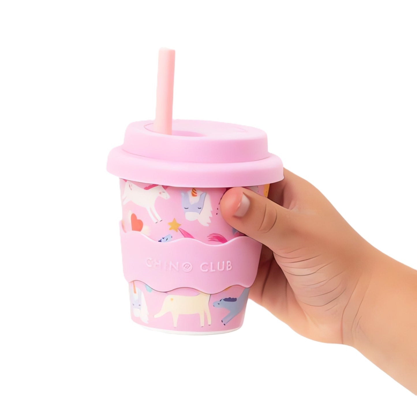 7 x Silicone Mixed Straws with Stoppers Bundle